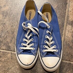 Converse Women's Blue Canvas Sneakers